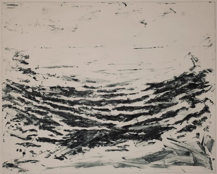 Le Belloy, snow — impression 2