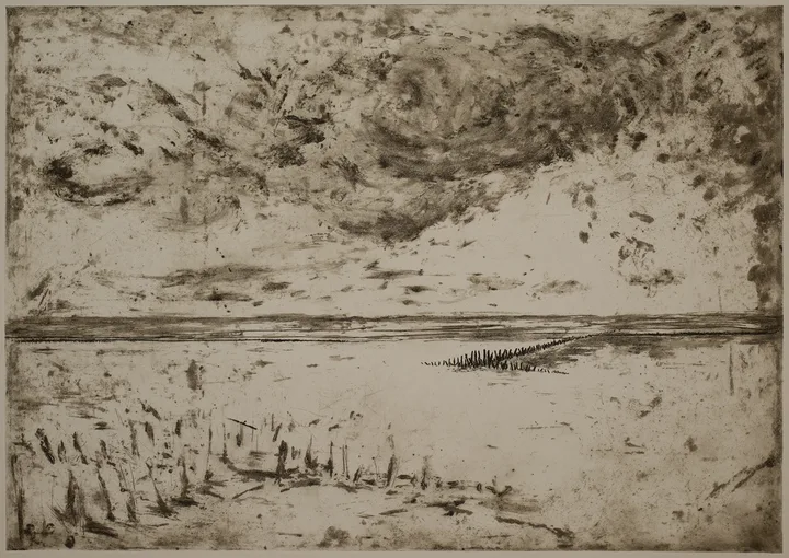 Wad posts, clay, large — impression 2
