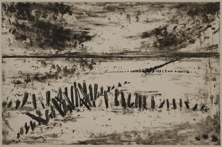 Decayed posts in perspective — impression 4