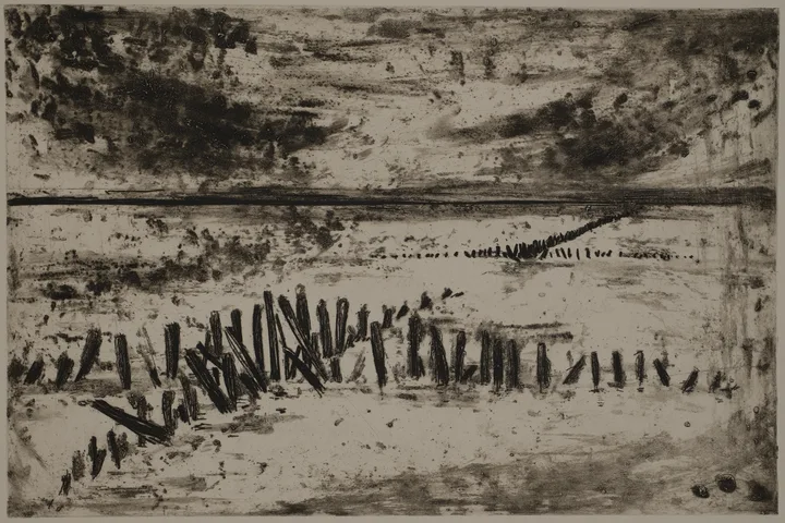 Decayed posts in perspective — impression 5