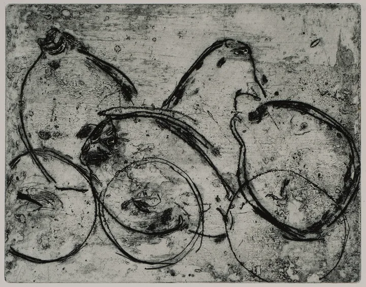 Quinces and apples — impression 2