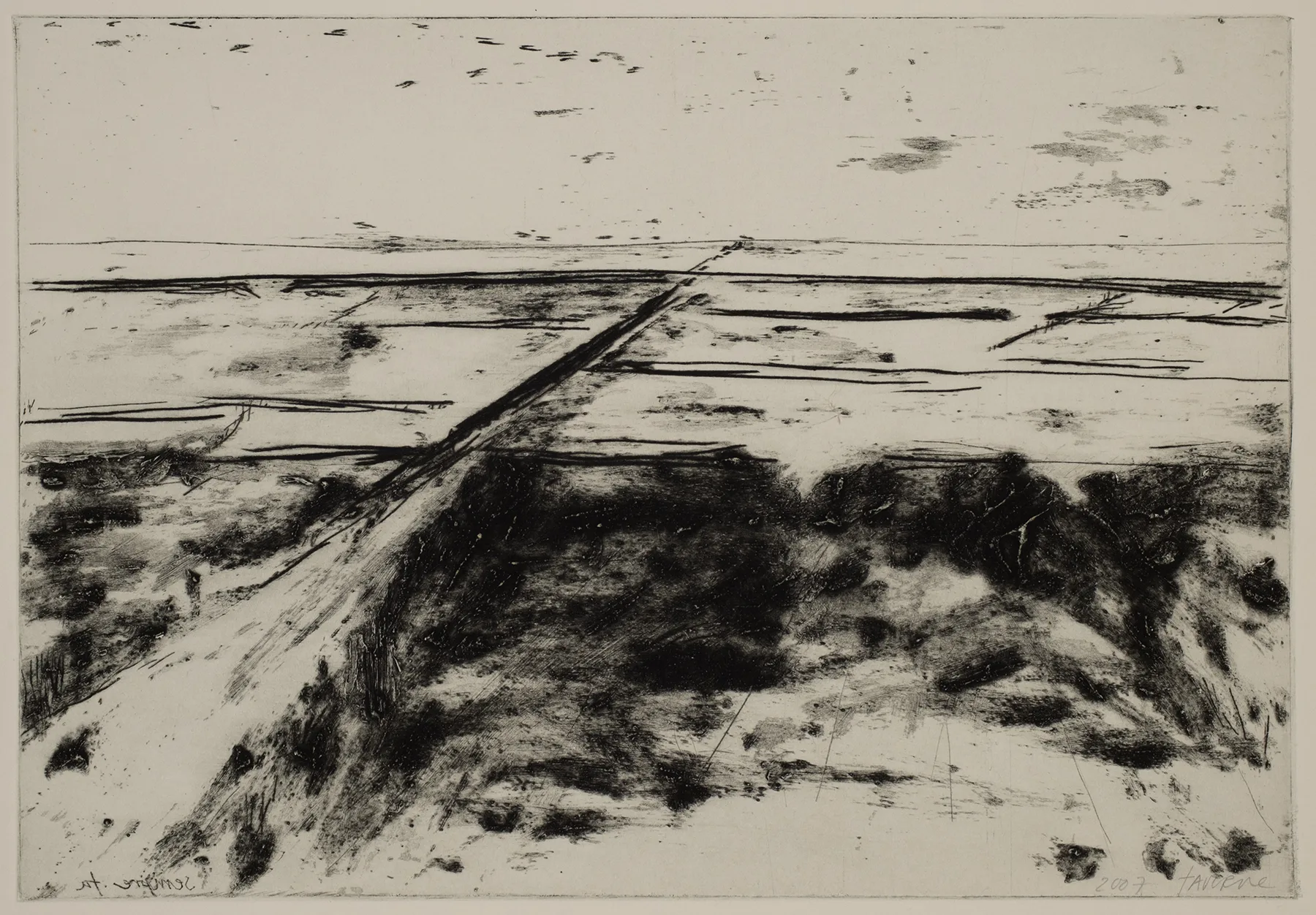 Salt marsh with path to the left, DC.84.13