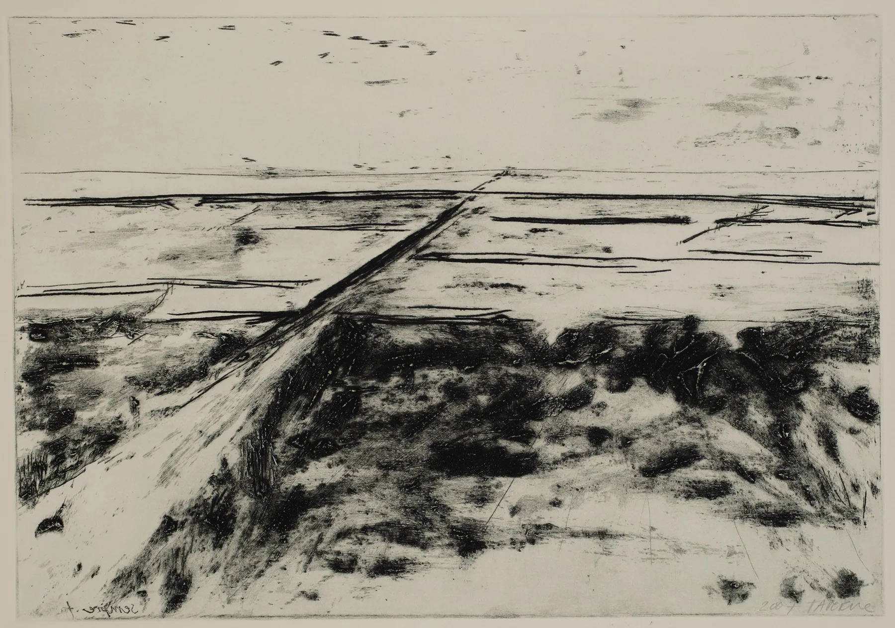 Salt marsh with path to the left, DC.84.15