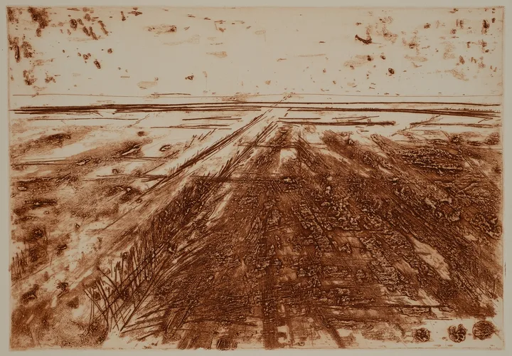 Salt marsh with path to the left — impression 5