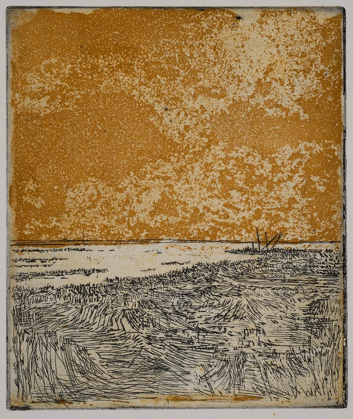 Ochre wad — impression 3
